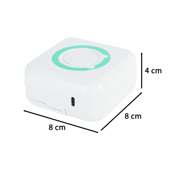 Pārnēsājams mini termoprinteris