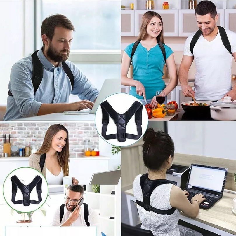 Regulējams stājas korektors – Zirneklis