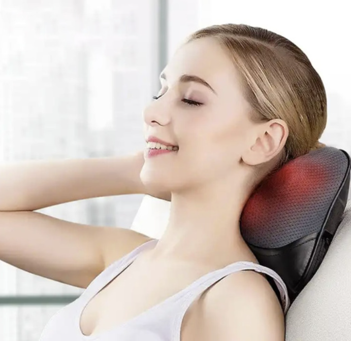 Shiatsu masažinė pagalvė kaklui ir nugarai
