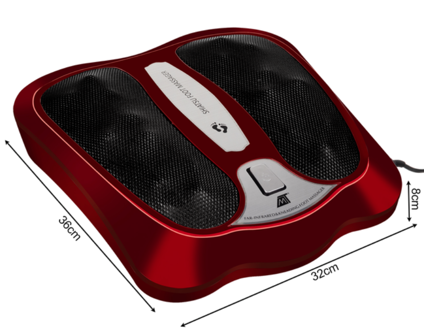 Shiatsu pėdų masažuoklis su šildymo funkcija