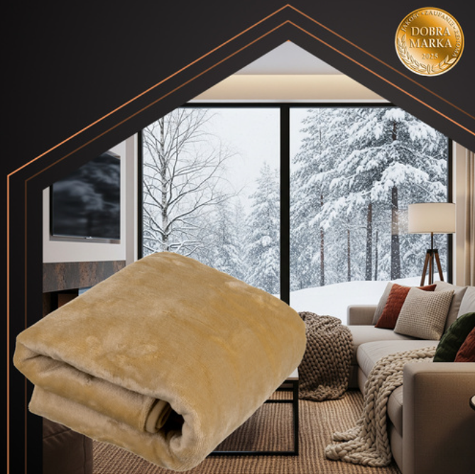 Elektrinė šildanti antklodė, 160x90 cm