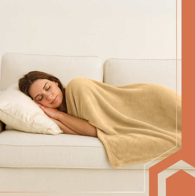 Elektrinė šildanti antklodė, 160x90 cm