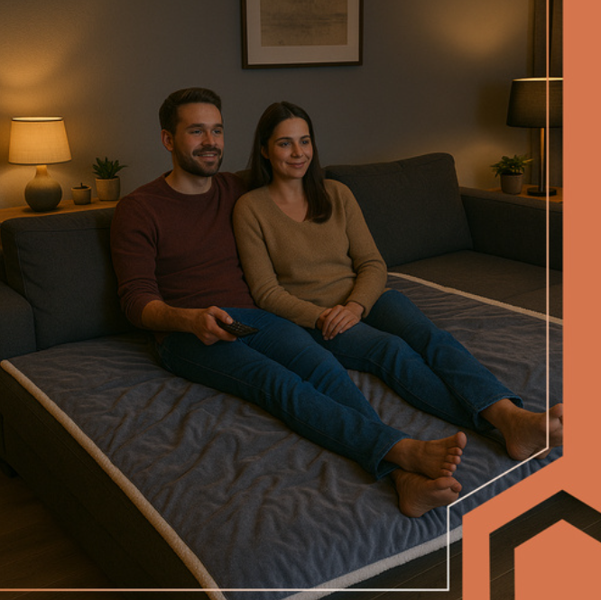 Elektrinė šildanti antklodė, 180x130 cm