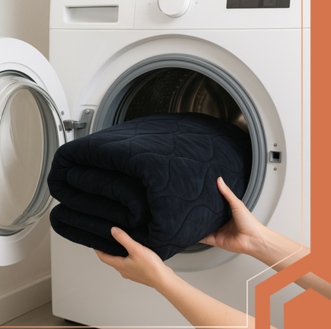 Elektrinė šildanti antklodė, juoda