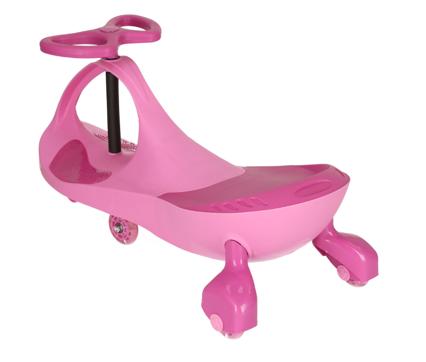 "Gravity Ride-On" paspirtukas su LED šviečiančiais ratukais