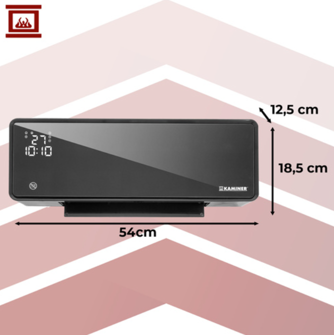 Viedais elektriskais sienas sildītājs