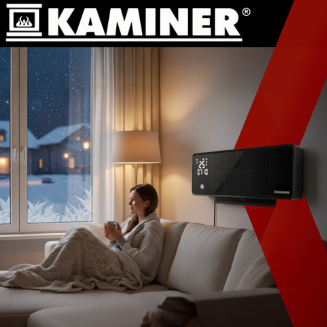 Viedais elektriskais sienas sildītājs