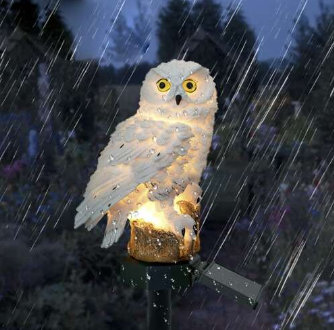 Saules enerģijas dārza lampa Owl