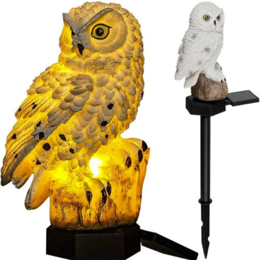 Saules enerģijas dārza lampa Owl