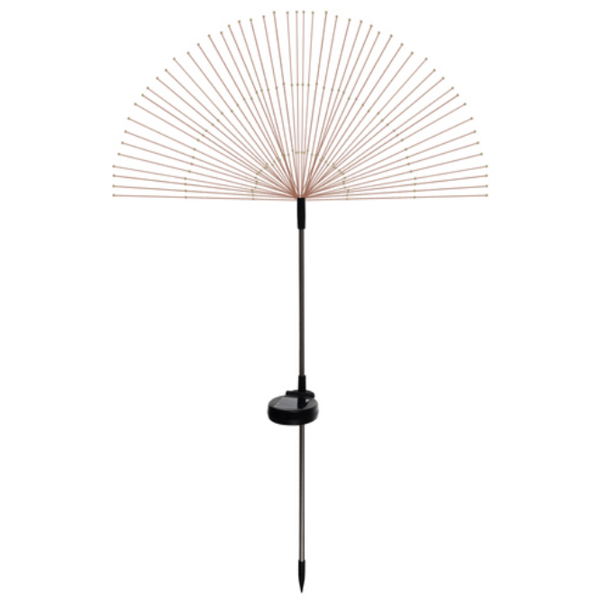 Āra lampa ar saules bateriju Pienenes