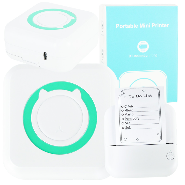 Pārnēsājams mini termoprinteris
