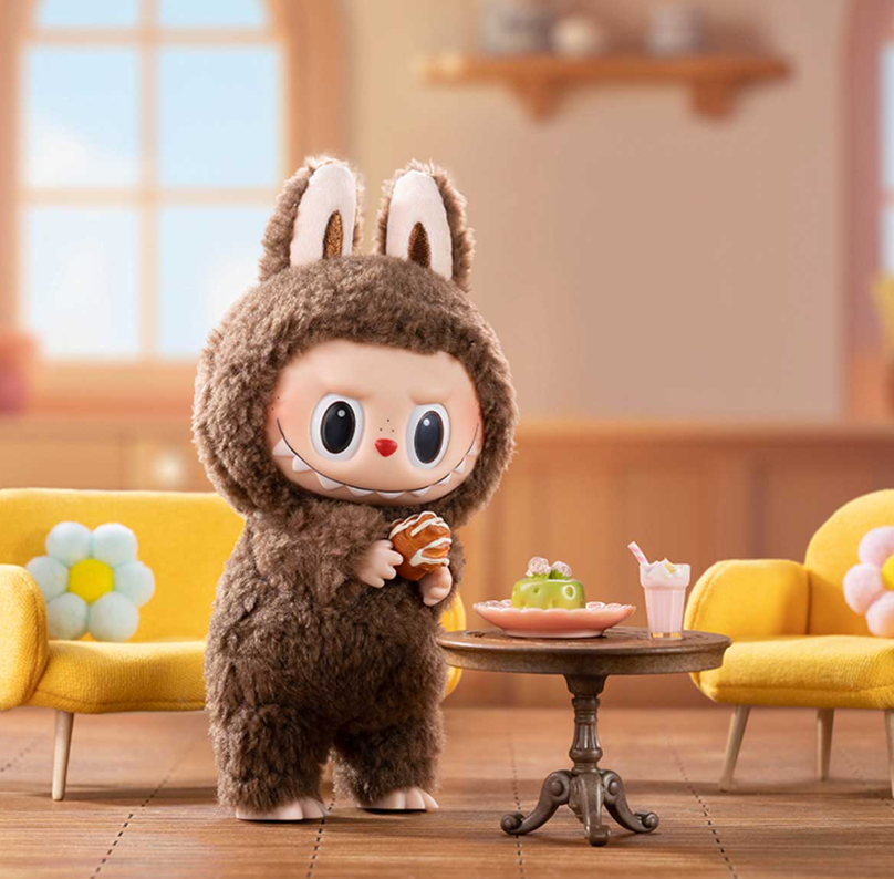Pop Mart Limited Edition Labubu rotaļlieta "Apsēdies"