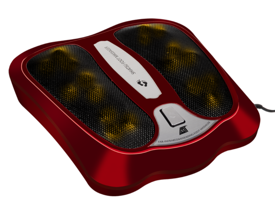 Shiatsu pėdų masažuoklis su šildymo funkcija