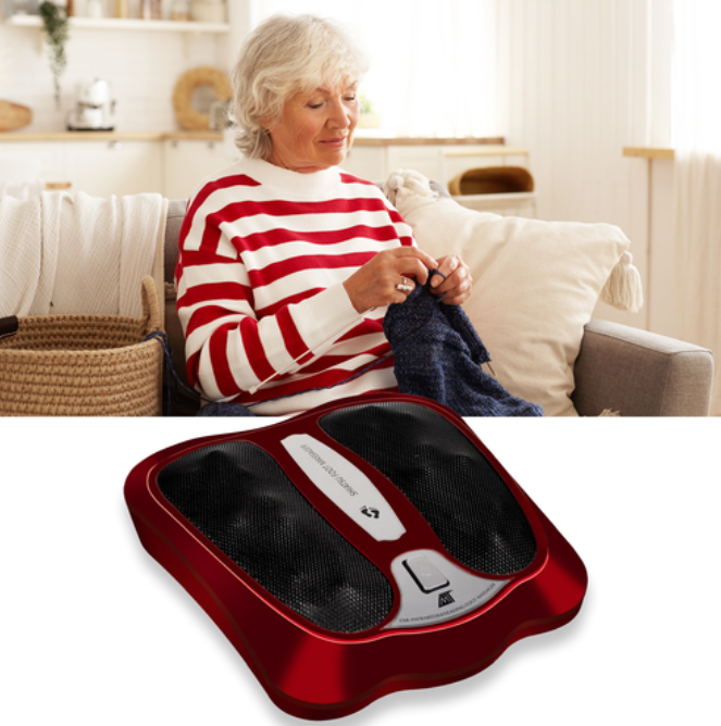 Shiatsu pėdų masažuoklis su šildymo funkcija