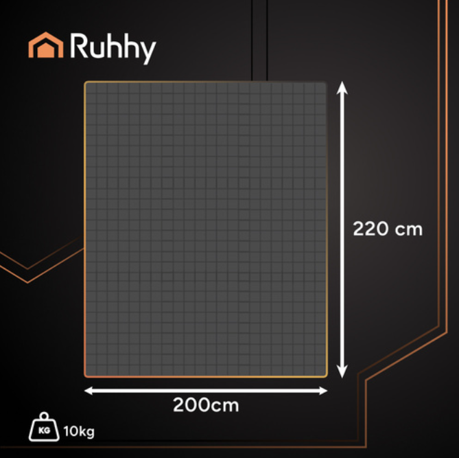 Smaga sega 10 kg, 200 x 220 cm