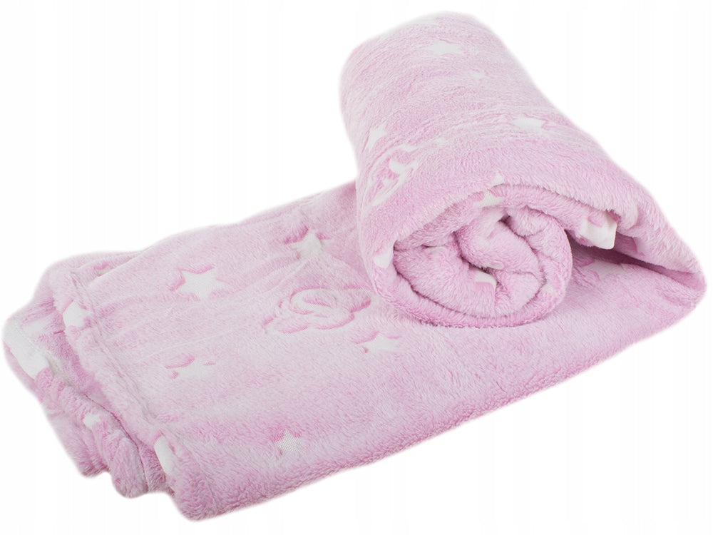 Tamsoje Šviečiantis Pledas - Džemperis Pink